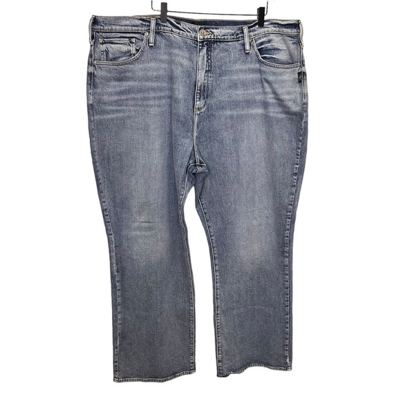 Silver Jeans Co. Womens Highly Desirable High Rise Trouser Leg Jeans Size 24 - Picture 4 of 15